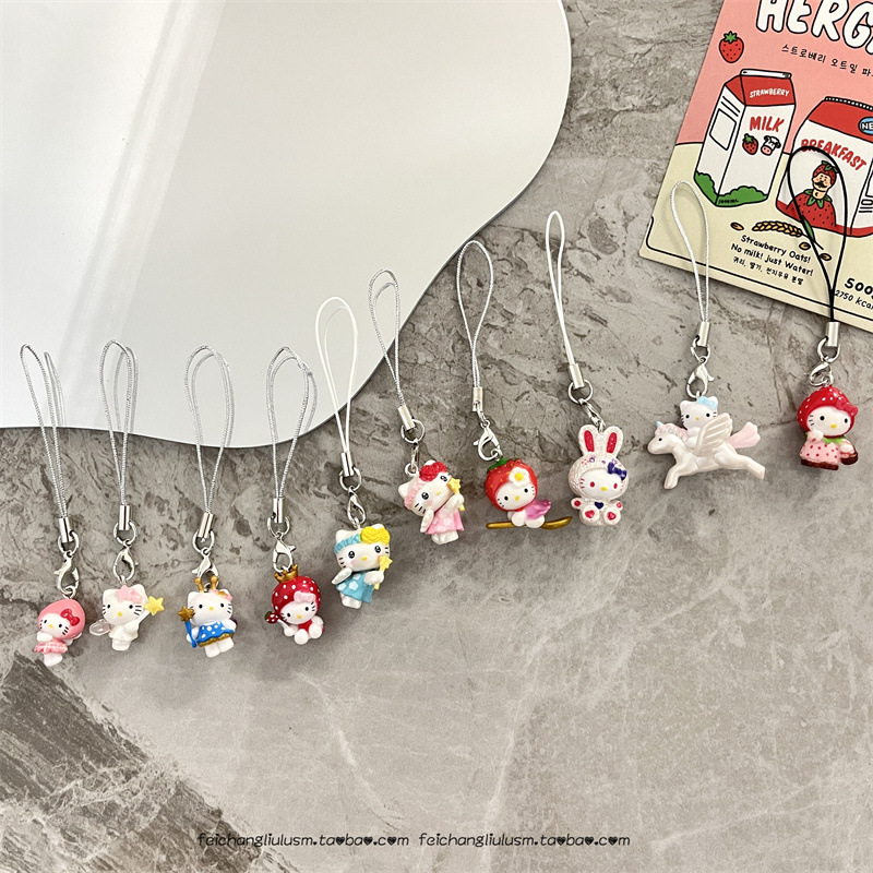 Hello Kitty Key Rope New Anime - Women Accessories Wholesale China recension och pris