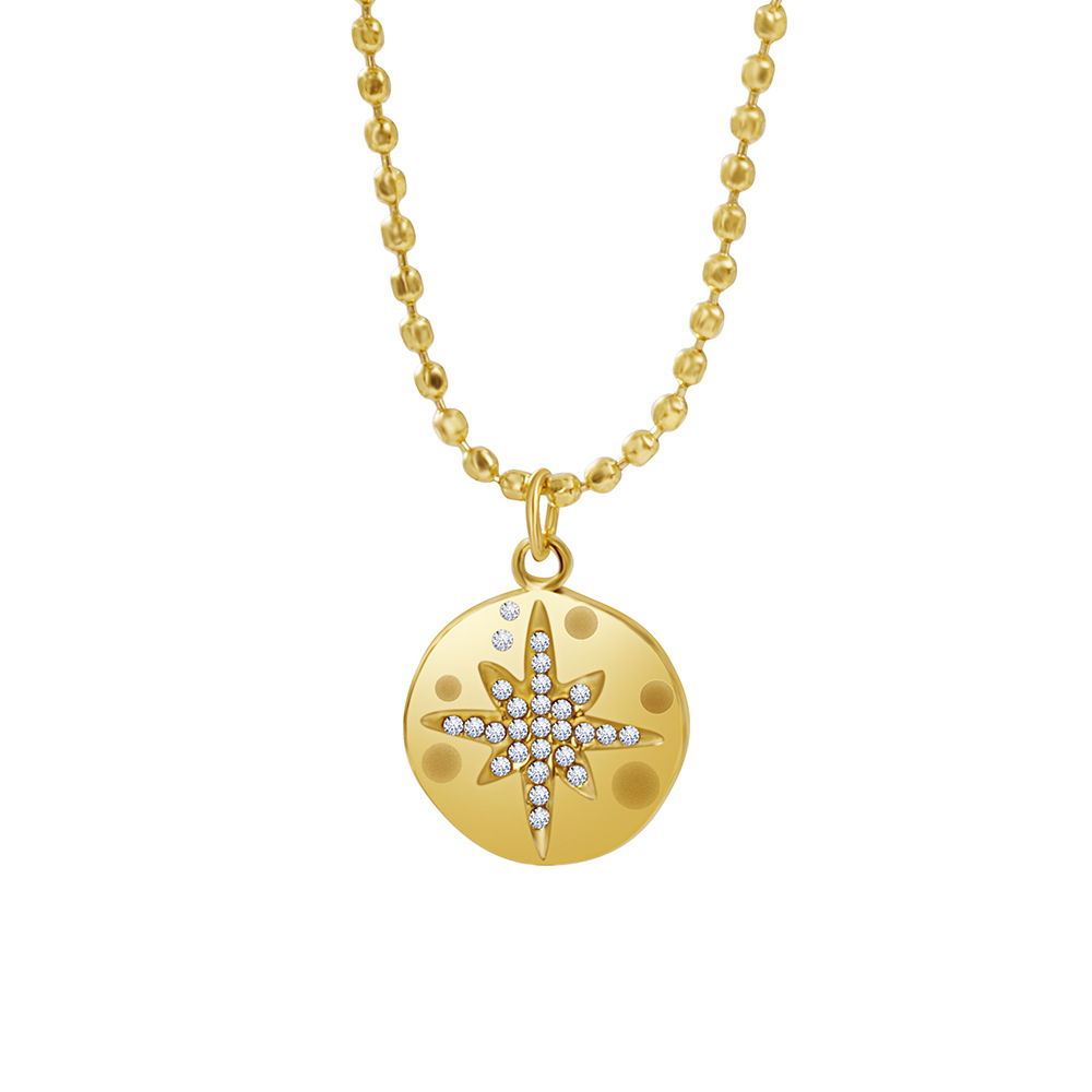 Stainless Steel Women Delicate - Coin Necklace Delicate recension och pris