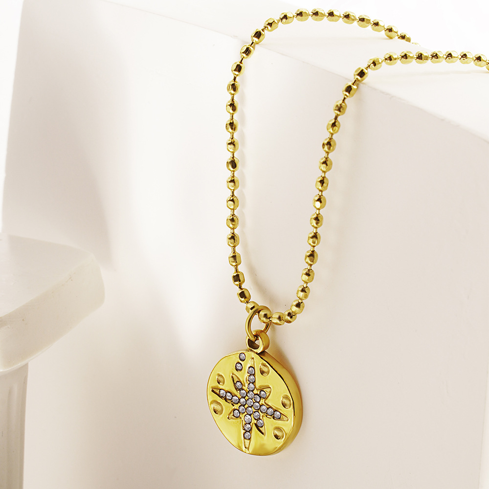 Stainless Steel Women Delicate - Coin Necklace Delicate recension och pris