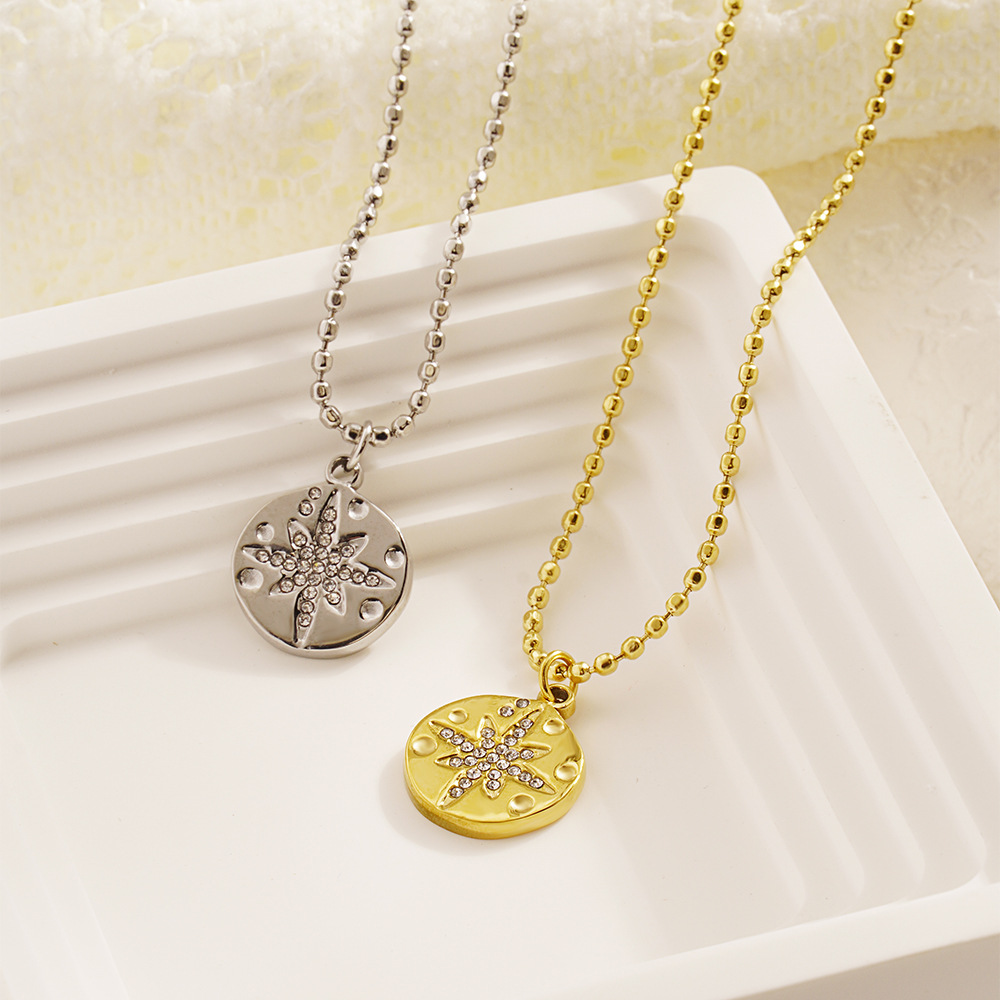 Stainless Steel Women Delicate - Coin Necklace Delicate recension och pris