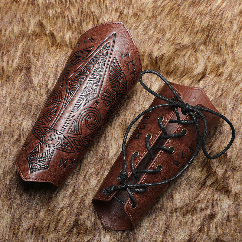 High Quality Medieval PU Leath - Women'S Viking Accessories recension och pris
